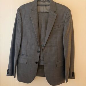 Express Men's Charcoal Suit Jacket